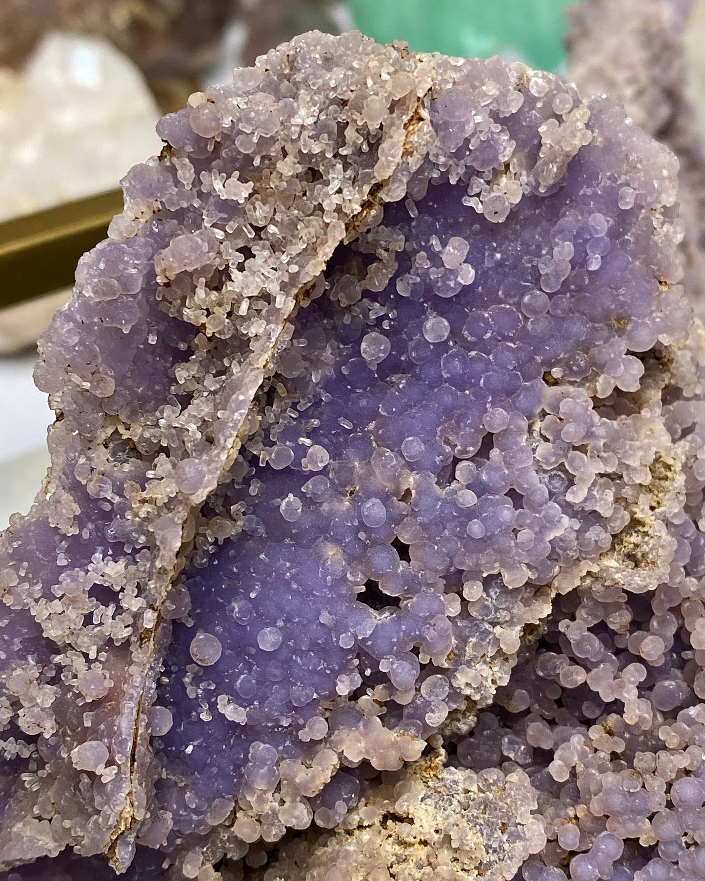 Large Grape Agate Statement Piece