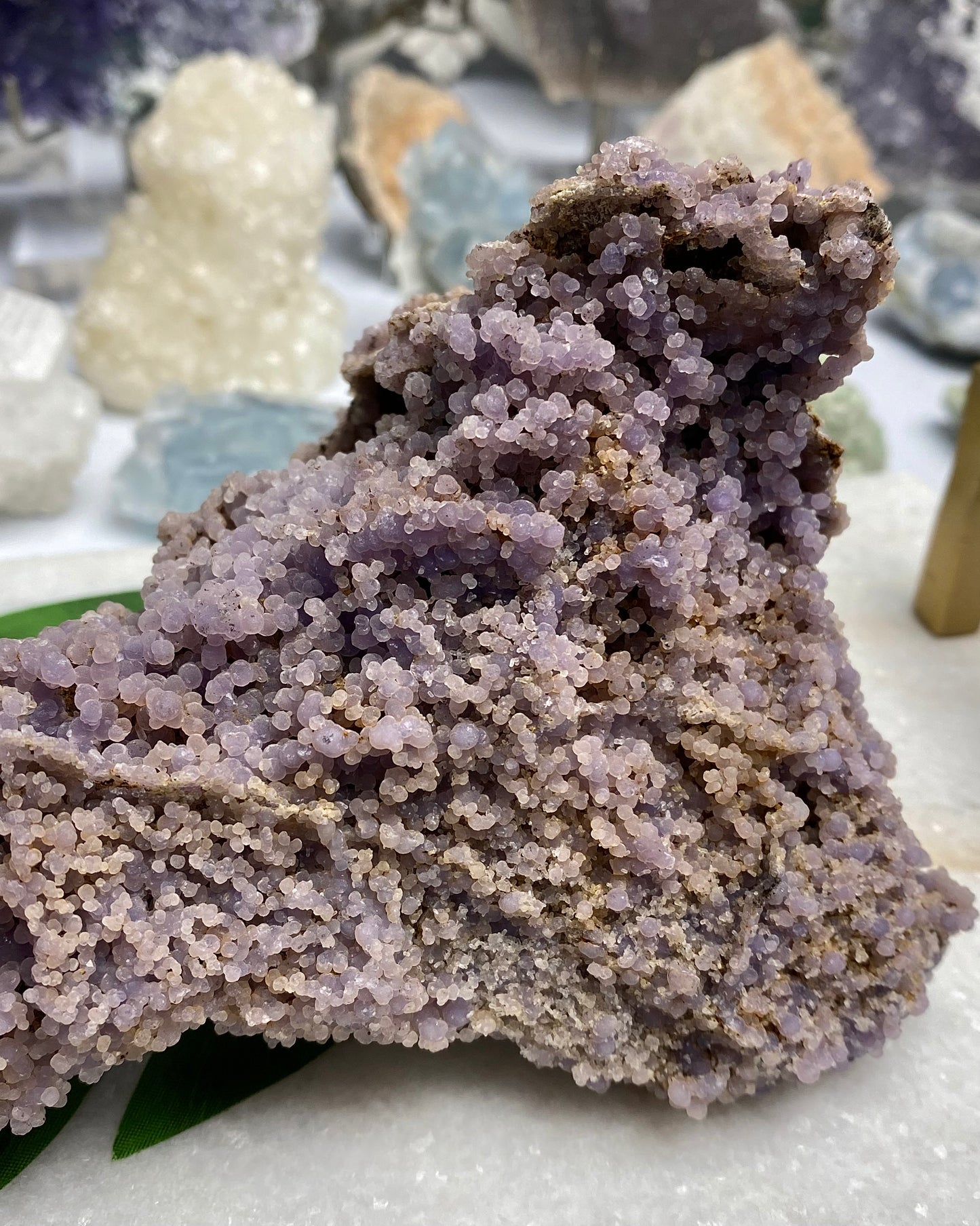 Large Grape Agate Statement Piece