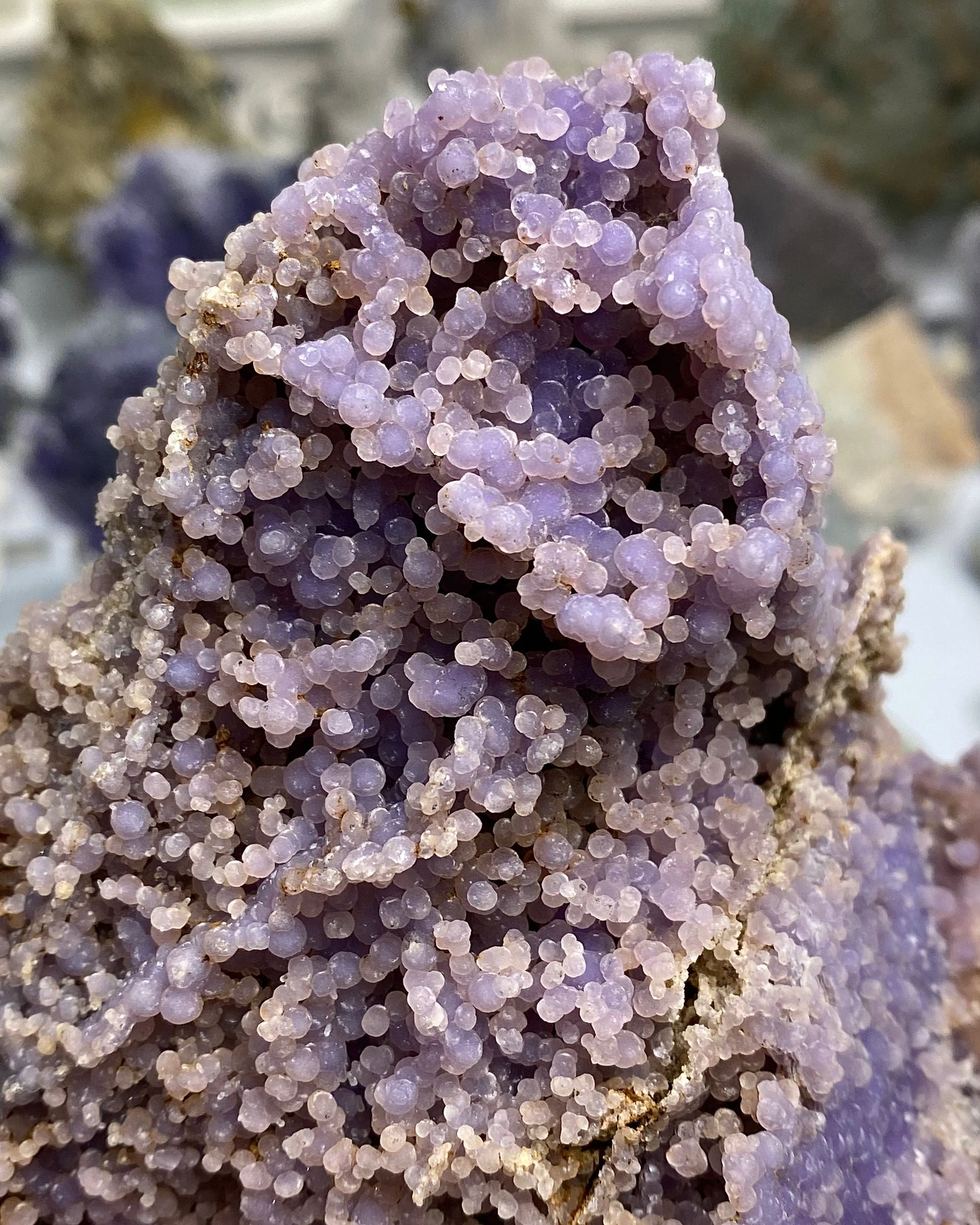 Large Grape Agate Statement Piece