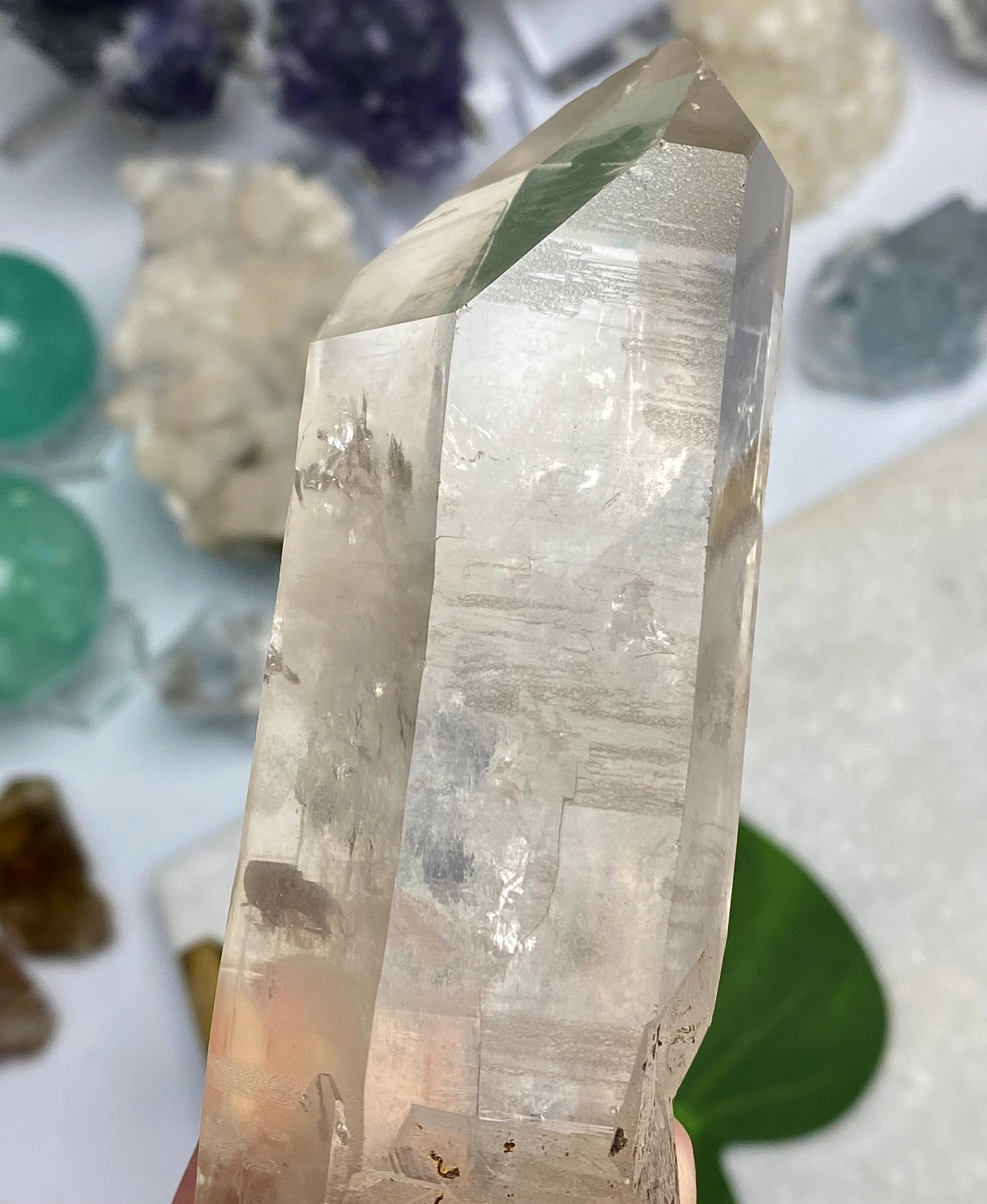 Raw Quartz Point Specimen