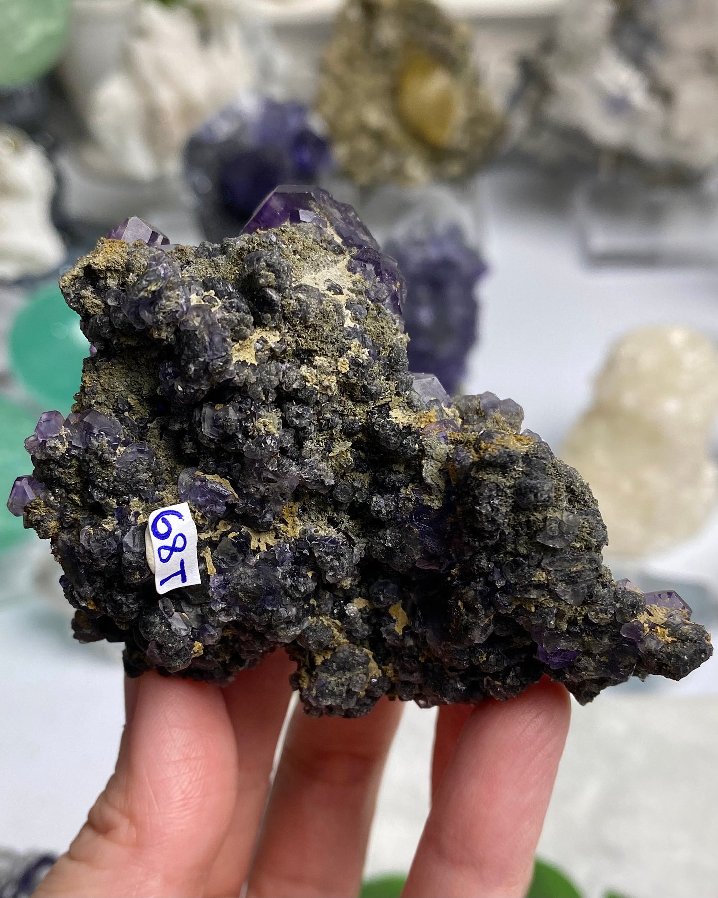 Tanzanite Fluorite