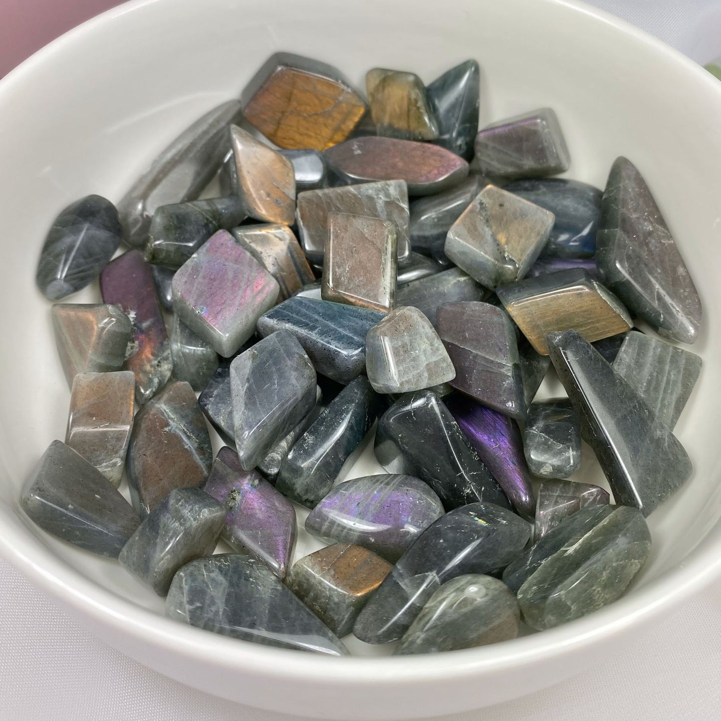 Colourful Flashy Labradorite Tumble