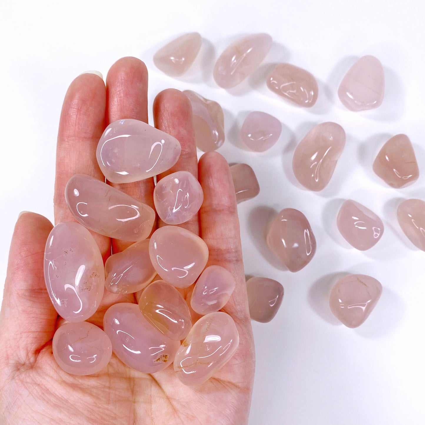 Pink Chalcedony Tumble