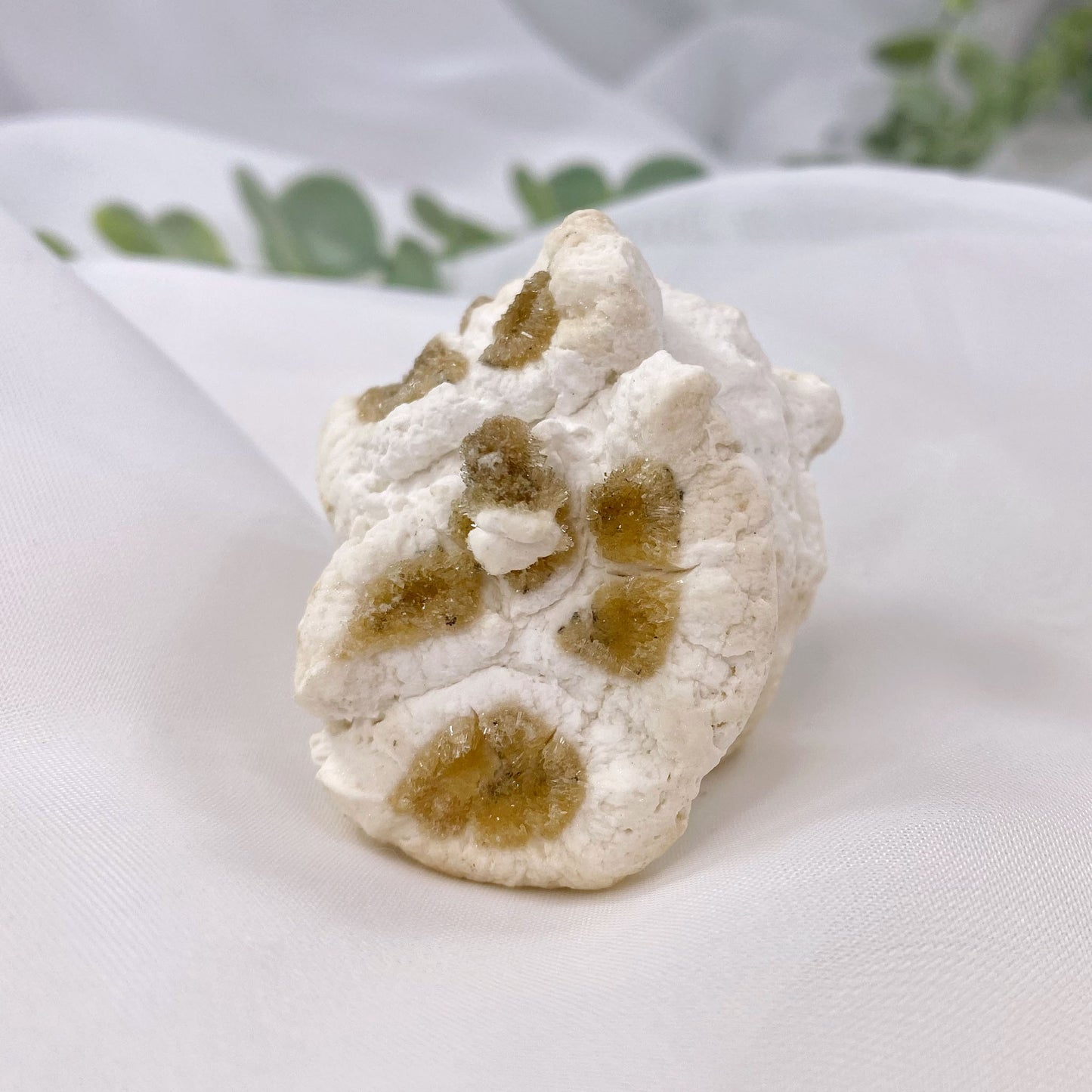Popcorn Gypsum with Calcite Specimen