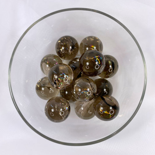 Smoky Quartz Mini Sphere with Rainbows