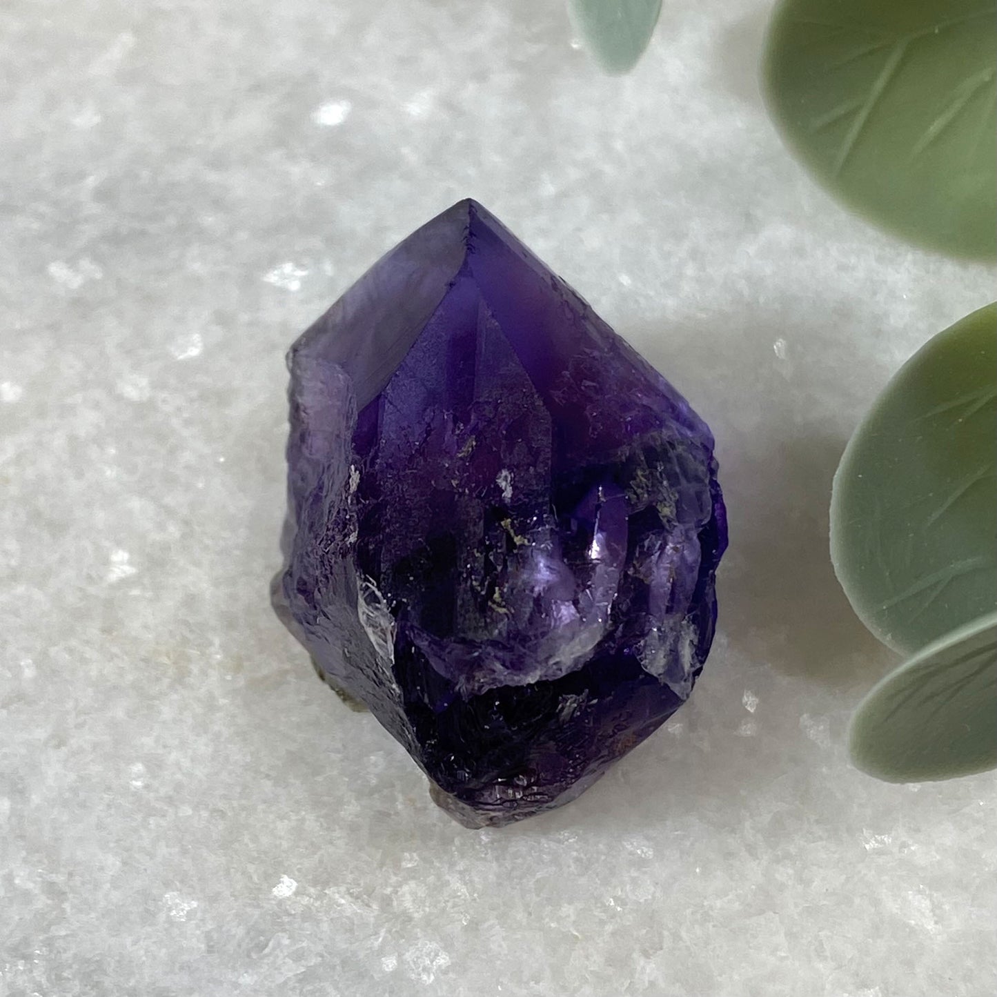 Deep Purple & Blue Octahedral Fluorite New Find