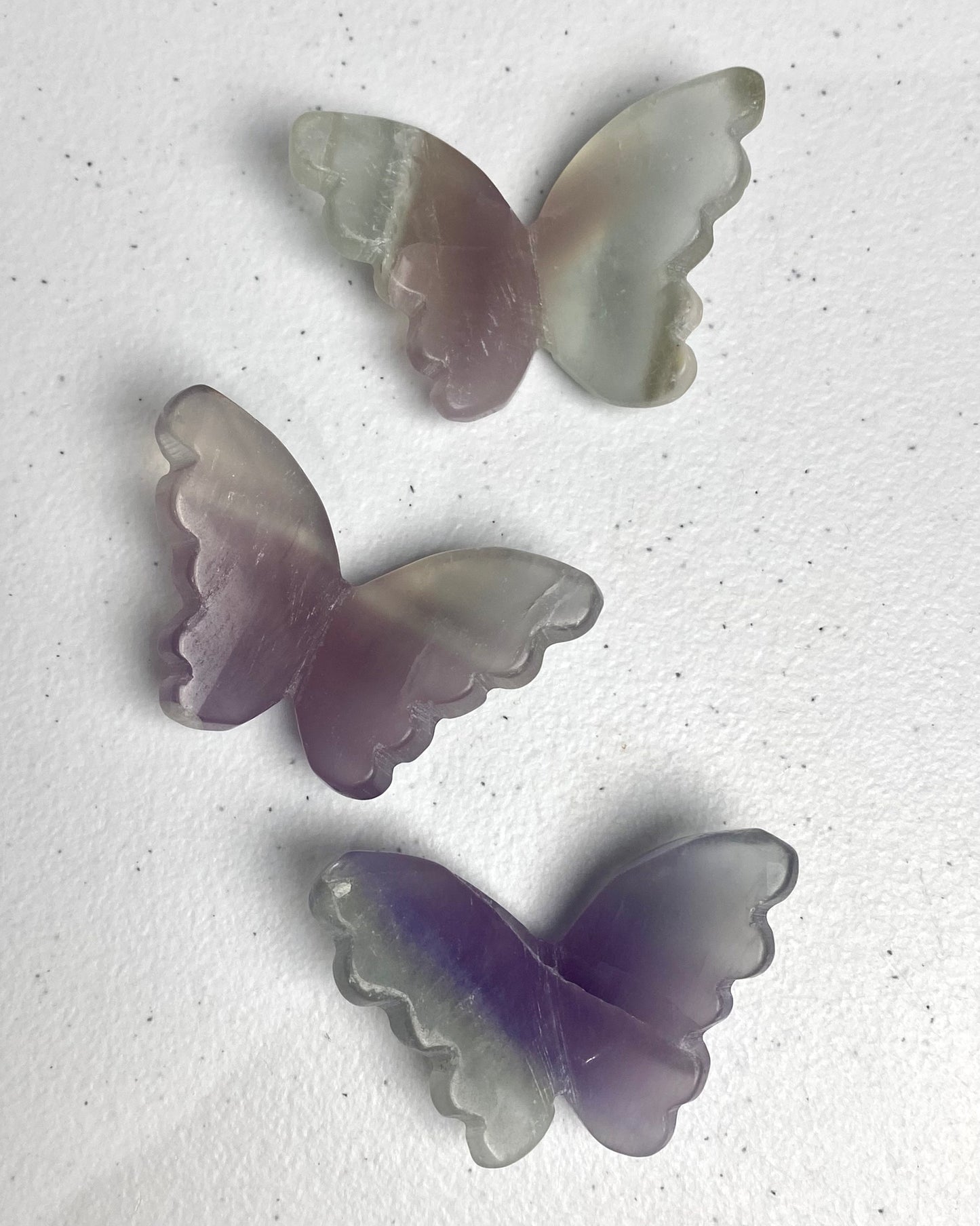 Lavender Fluorite Butterfly