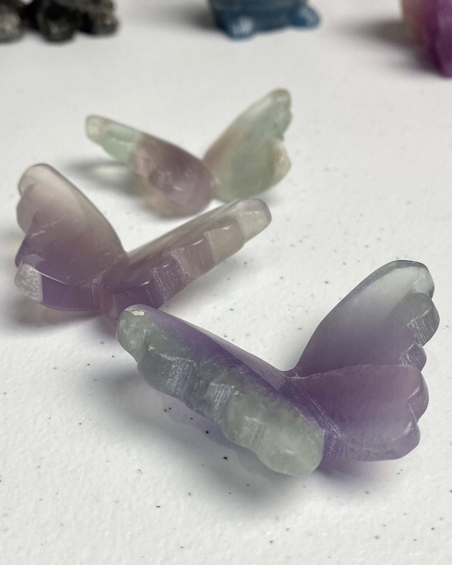 Lavender Fluorite Butterfly