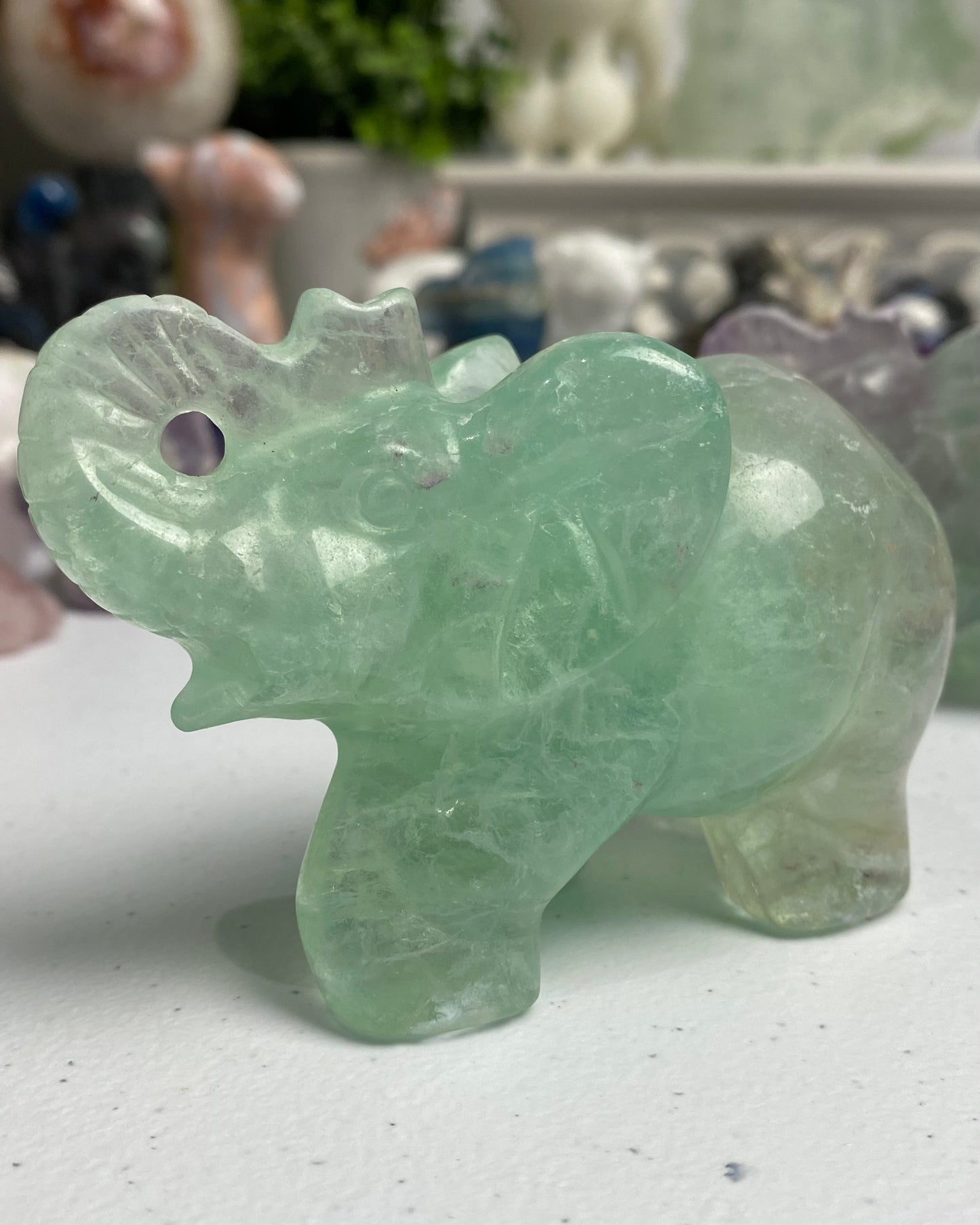 Fluorite Elephant
