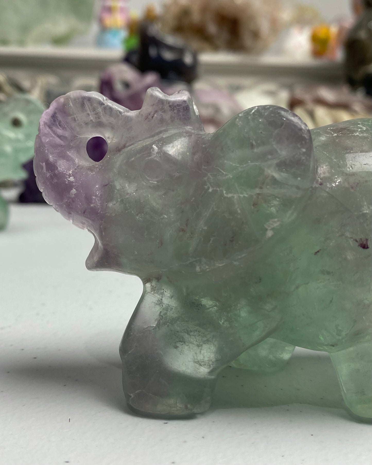 Fluorite Elephant