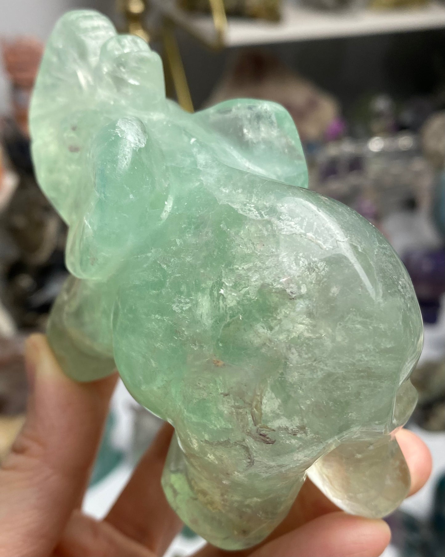 Fluorite Elephant
