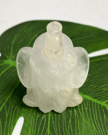 Clear Quartz Elephant