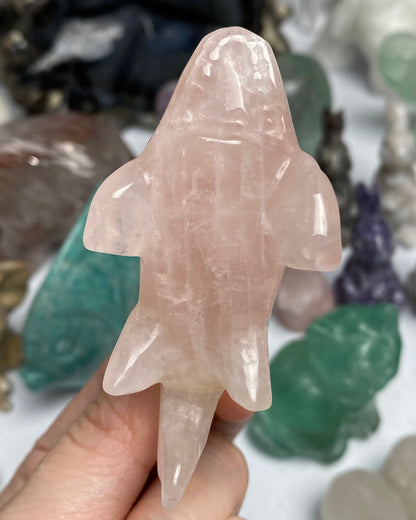 Rose Quartz Fish