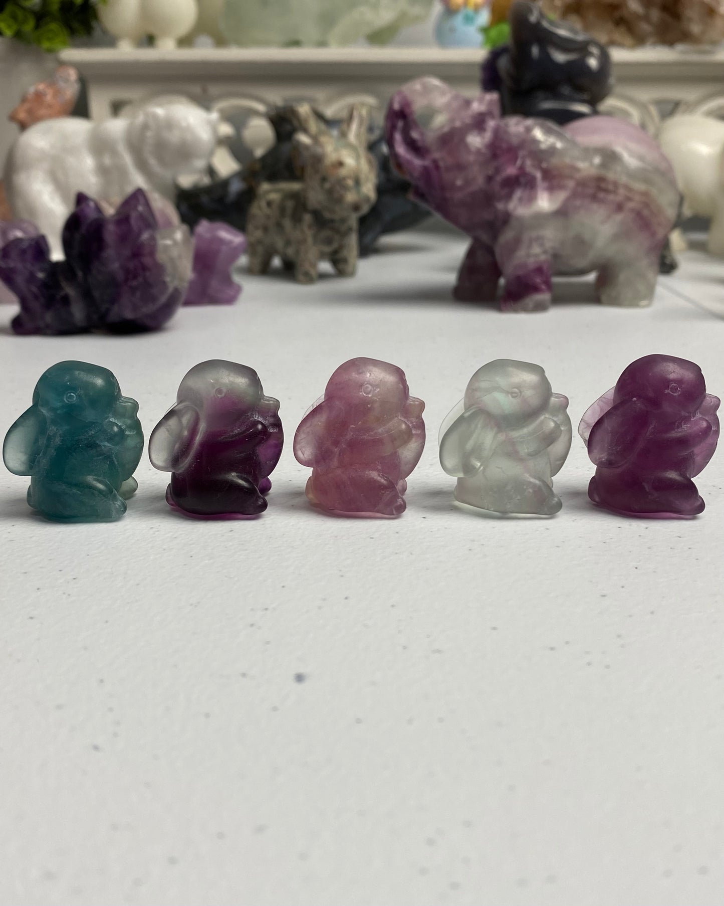 Candy Fluorite Mini Bunny