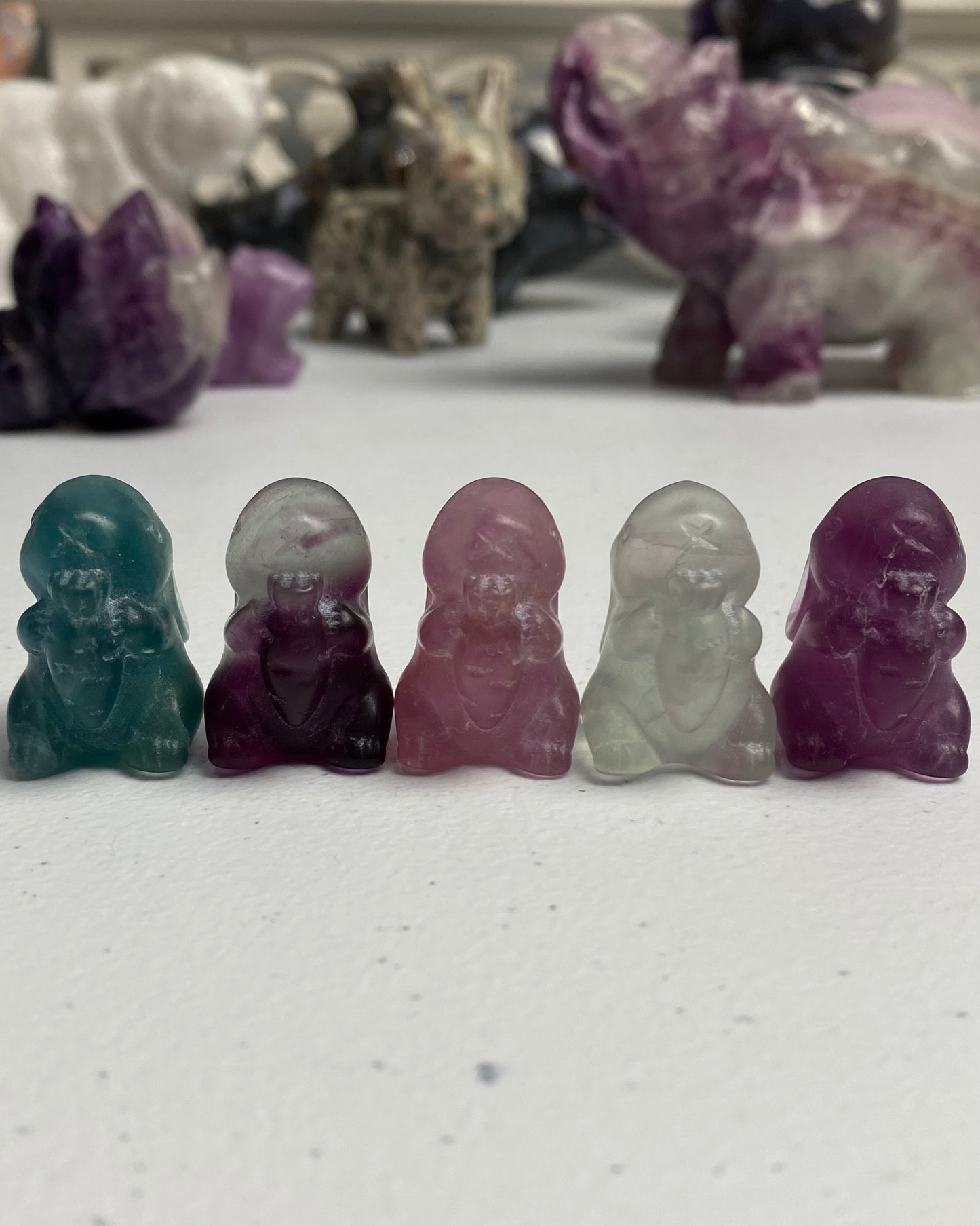 Candy Fluorite Mini Bunny