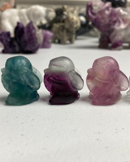 Candy Fluorite Mini Bunny
