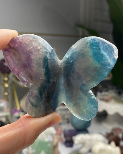 Rainbow Fluorite Butterfly