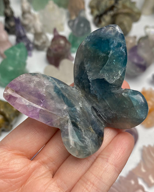 Rainbow Fluorite Butterfly