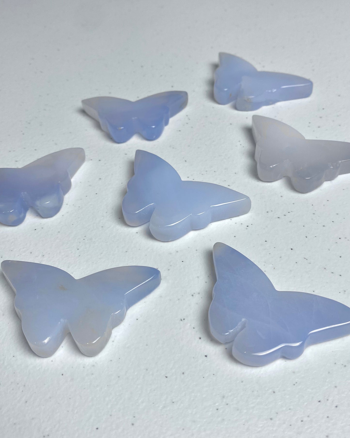 Blue Chalcedony Butterfly