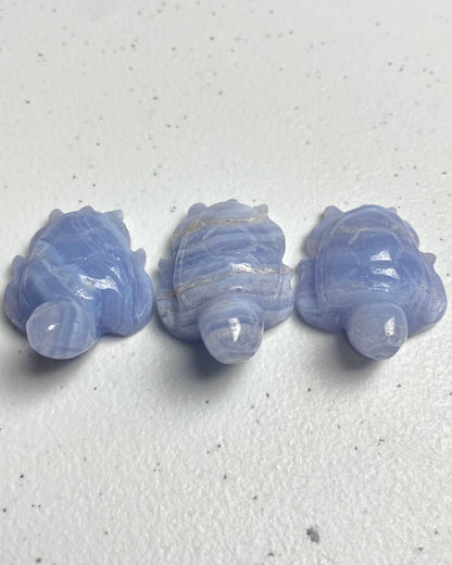 Blue Lace Agate Sea Turtle