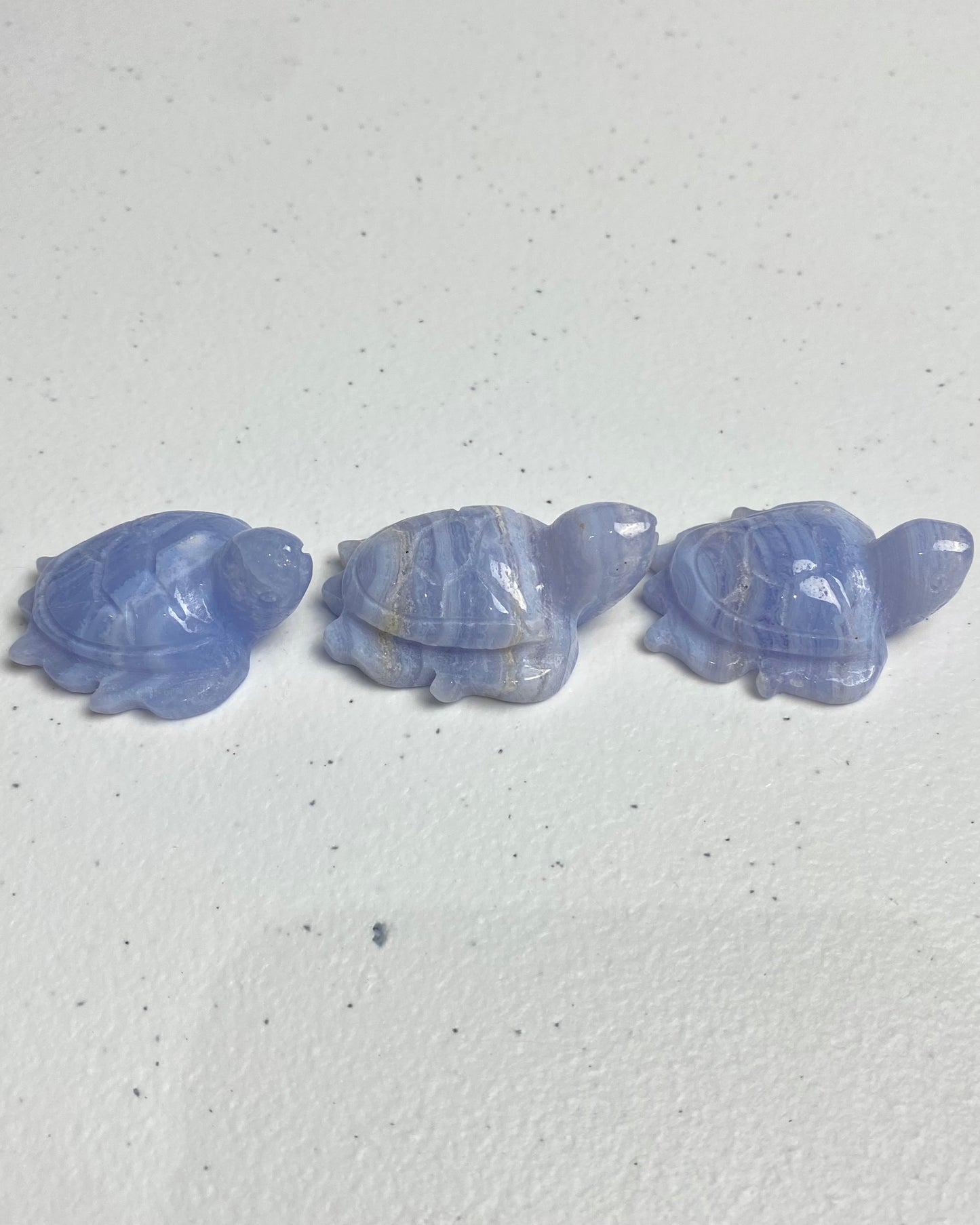 Blue Lace Agate Sea Turtle