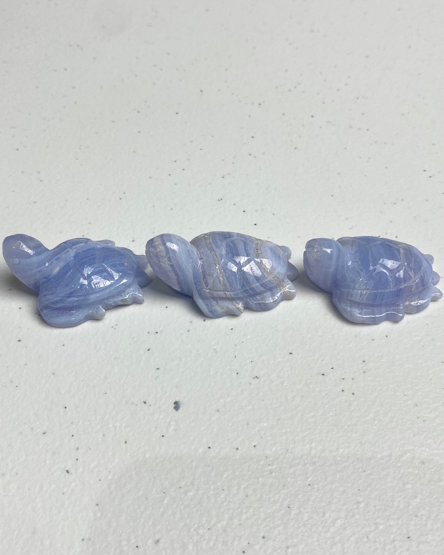 Blue Lace Agate Sea Turtle