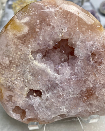 Amethyst Flower Agate Carnelian Freeform
