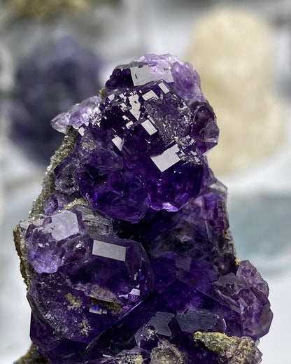 Tanzanite Fluorite