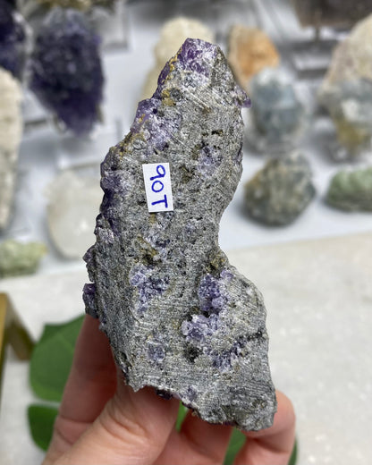 Tanzanite Fluorite