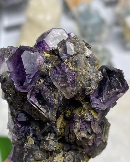 Tanzanite Fluorite