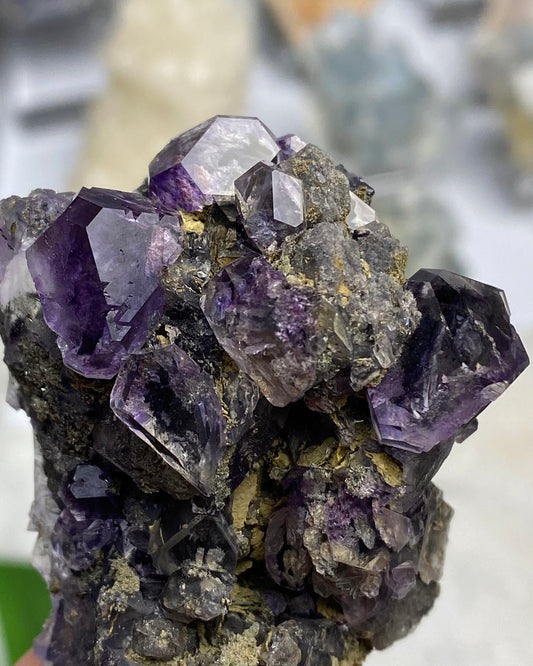 Tanzanite Fluorite