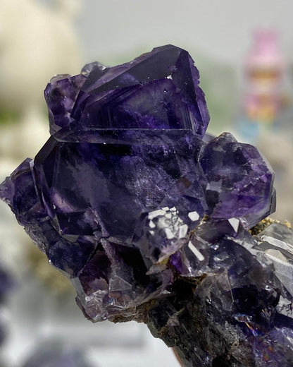 Tanzanite Fluorite