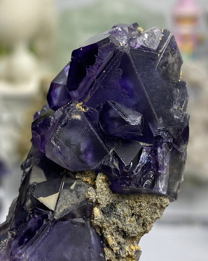 Tanzanite Fluorite
