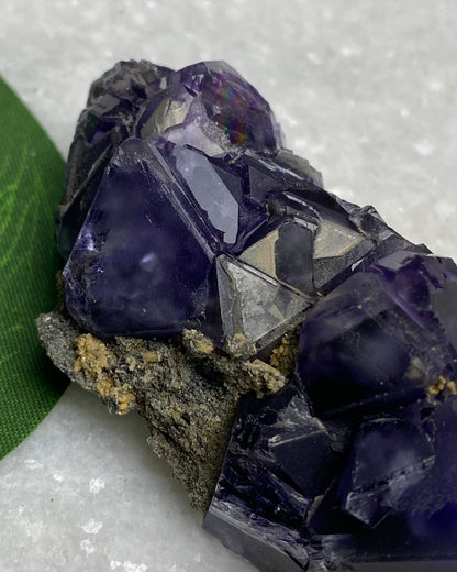 Tanzanite Fluorite