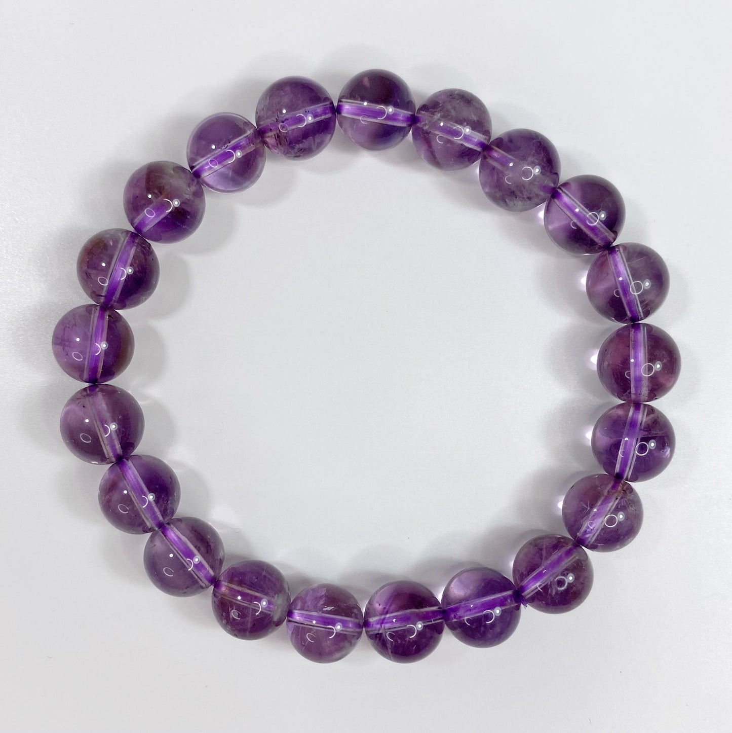 Amethyst Bracelet 9mm