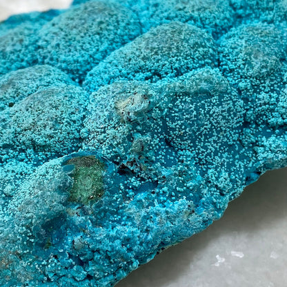 Botryoidal Chrysocolla on Malachite