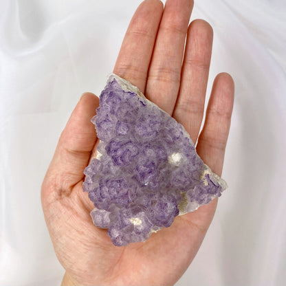 Purple Edge Cubic Fluorite Cluster Specimen