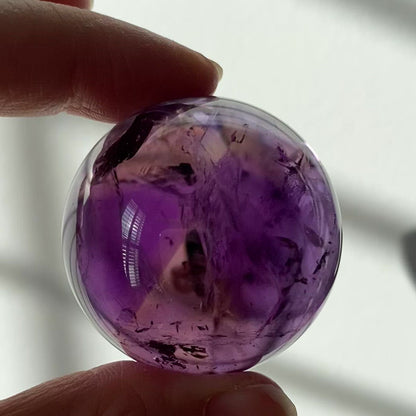 AAA Ametrine Amethyst Sphere with Trapiche-like Zoning