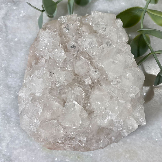 Sparkly Apophyllite Cluster