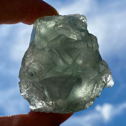 Green Cubic Fluorite Mineral Specimen