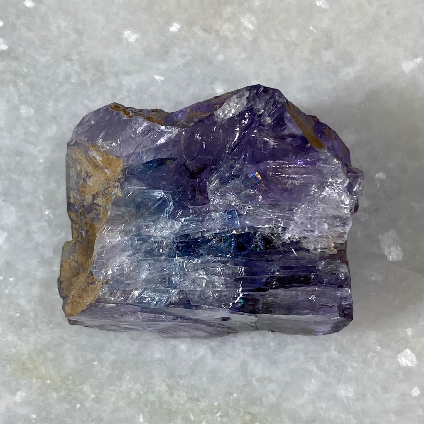 Blue Purple Octahedral Fluorite New Find