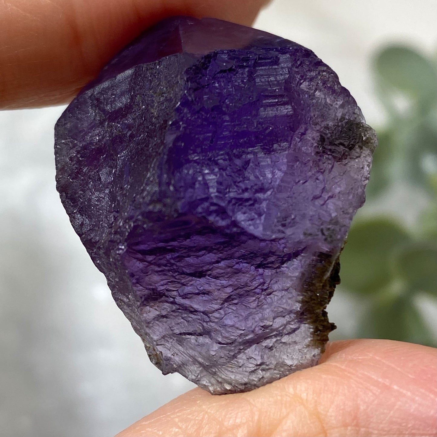 Royal Purple Octahedral Fluorite New Find