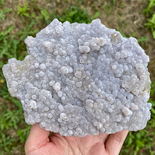 Rare Botryoidal Purple Fluorite Mineral Specimen