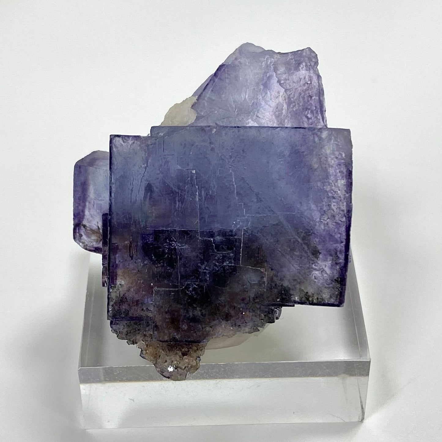 Periwinkle Purple Cubic Fluorite Yaogangxian Mine