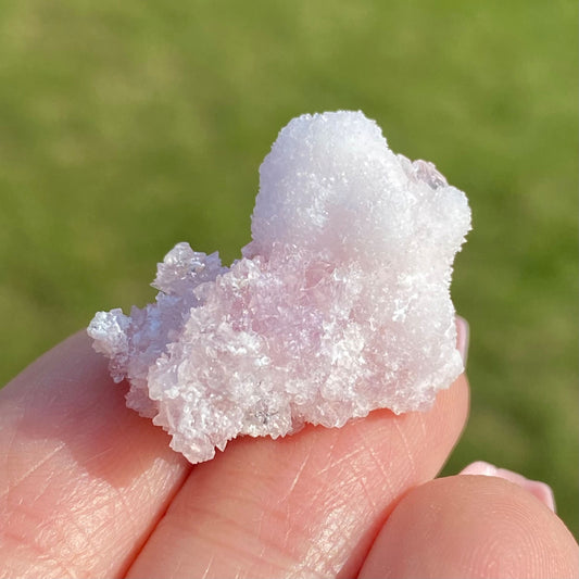 Rare Sparkly Pink Creedite Mineral Specimen