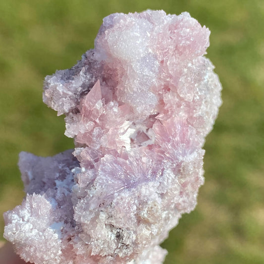 Rare Sparkly Pink Purple Creedite Mineral Specimen