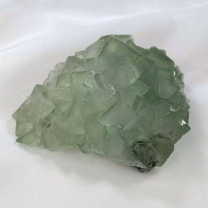 Sage Green Fluorite Cubic Cluster Specimen