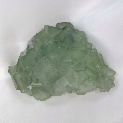 Sage Green Fluorite Cubic Cluster Specimen