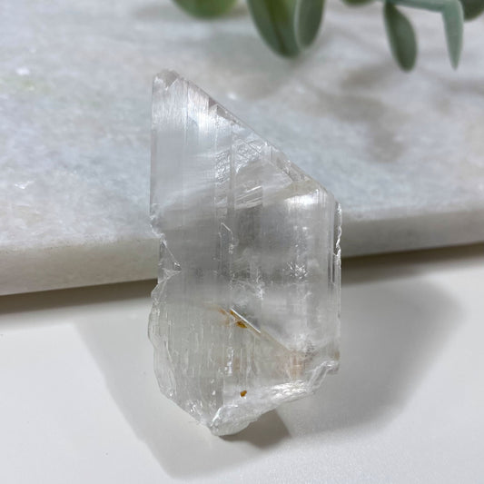 Selenite Gypsum Crystal Mineral Specimen