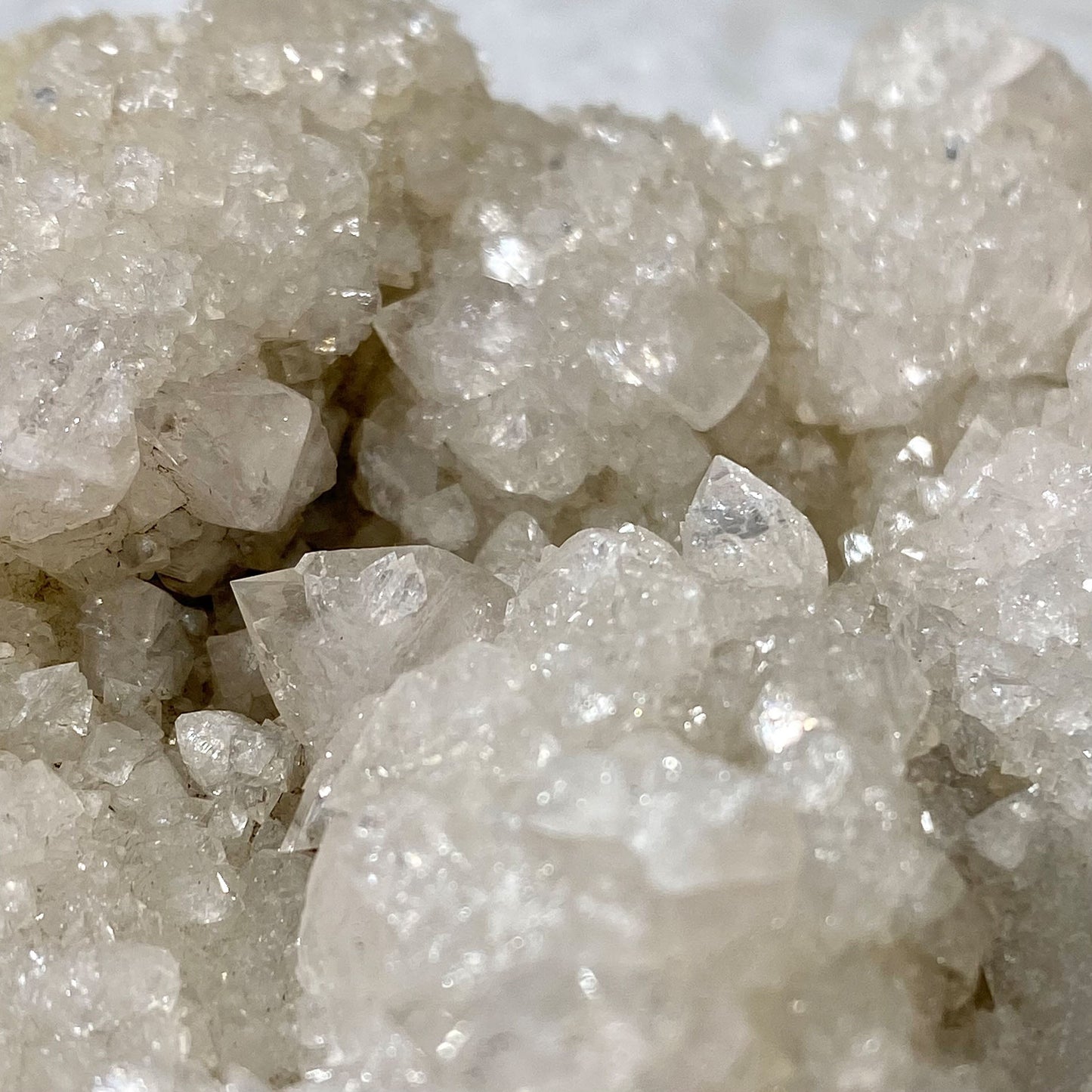 Sparkly Apophyllite Cluster